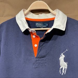 Big Pony Mesh Polo Shirt with Rugby Details 3XL TALL